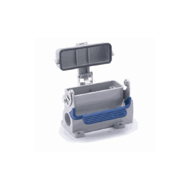 Embase en saillie 16A, Aluminium moulé sous pression, IP65, Sortie horizontale, M20